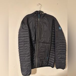 KUHL Spyfire Hooded Down Jacket Mens Medium